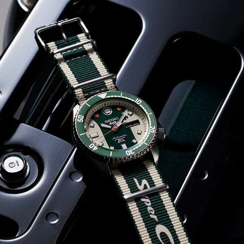 Seiko 5 Sports Honda Super Cub Limited Edition Men's watch- SRPJ49K1